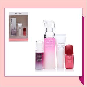 Shiseido White Lucent 3Pc Set Emulsion Cleanser Serum Plus Spot Corrector Gift